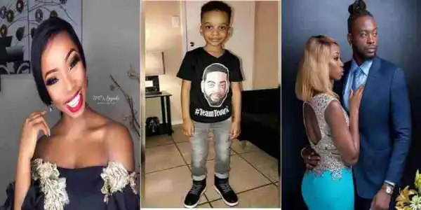 #BBNaija: Bam Bam Celebrates Teddy A’s Son On His Birthday